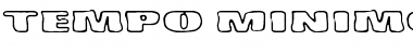 Download Tempo Minimo Bass Regular Font Title Preview