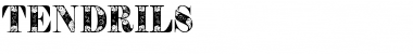 Download Tendrils Regular Font Title Preview