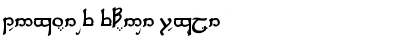 Download Tengwar of F?anor Regular Font Title Preview
