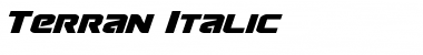 Download Terran Italic Italic Font