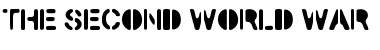 Download The Second World War Regular Font