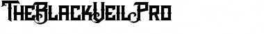 Download The Black Veil Pro The Black Veil Pro Font