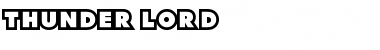 Download Thunder Lord Regular Font