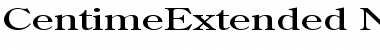 Download CentimeExtended Normal Font Title Preview