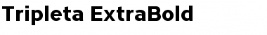 Download Tripleta ExtraBold Font