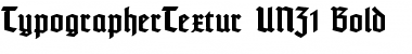 Download TypographerTextur UNZ1 Bold Font Title Preview