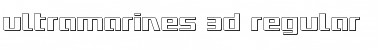 Download Ultramarines 3D Regular Font