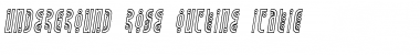 Download Underground Rose Outline Italic Outline Italic Font Title Preview