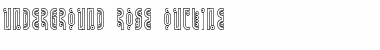 Download Underground Rose Outline Outline Font Title Preview