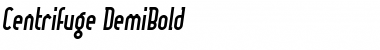 Download Centrifuge DemiBold Font