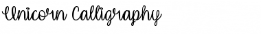 Download Unicorn Calligraphy Font