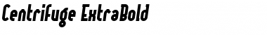 Download Centrifuge ExtraBold Font