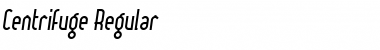 Download Centrifuge Regular Font Title Preview