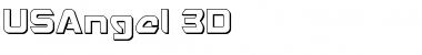 Download USAngel 3D Regular Font