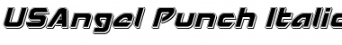 Download USAngel Punch Italic Italic Font
