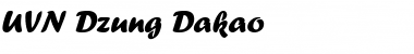 Download UVN Dzung Dakao Regular Font