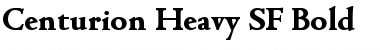 Download Centurion Heavy SF Bold Font Title Preview