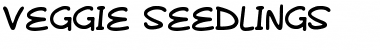 Download Veggie Seedlings Regular Font Title Preview