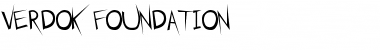 Download Verdok Foundation Regular Font Title Preview