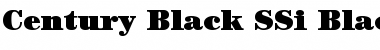 Download Century Black SSi Black Font Title Preview