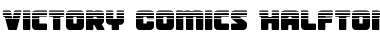 Download Victory Comics Halftone Regular Font Title Preview