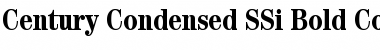 Download Century Condensed SSi Bold Condensed Font Title Preview