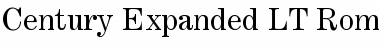 Download CenturyExpanded LT Regular Font Title Preview