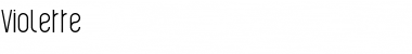 Download Violette Violette Font Title Preview