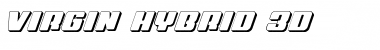 Download Virgin Hybrid 3D Regular Font Title Preview