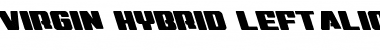 Download Virgin Hybrid Leftalic Regular Font Title Preview