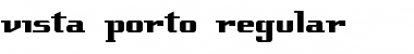 Download Vista Porto Regular Font Title Preview