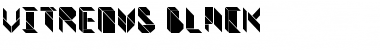 Download Vitreous Black Font Title Preview