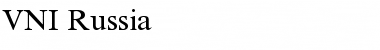 Download VNI Russia Regular Font Title Preview