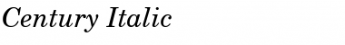 Download Century Italic Font