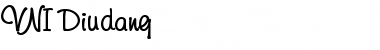 Download VNI-Diudang Regular Font Title Preview
