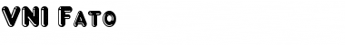 Download VNI-Fato Bold Font Title Preview