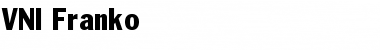 Download VNI-Franko Normal Font Title Preview