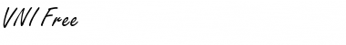 Download VNI-Free Normal Font Title Preview