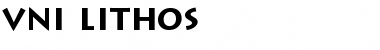 Download VNI-Lithos Bold Font Title Preview