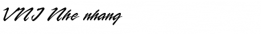 Download VNI-Nhe nhang Normal Font Title Preview