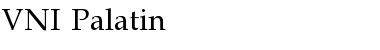 Download VNI-Palatin Normal Font Title Preview