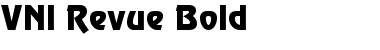 Download VNI-Revue Bold Font Title Preview