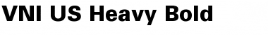 Download VNI-US Bold Font Title Preview