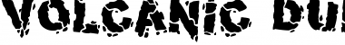 Download Volcanic Dungeon Regular Font Title Preview