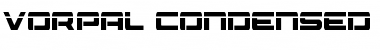 Download Vorpal Condensed Condensed Font Title Preview