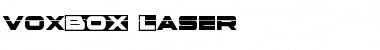 Download voxBOX Laser Regular Font Title Preview