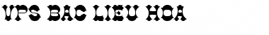 Download VPS Bac Lieu Hoa Normal Font Title Preview
