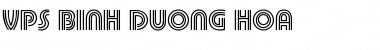 Download VPS Binh Duong Hoa Regular Font Title Preview