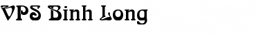 Download VPS Binh Long Normal Font Title Preview