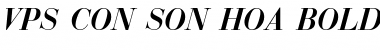 Download VPS Con Son Hoa Bold Italic Font Title Preview